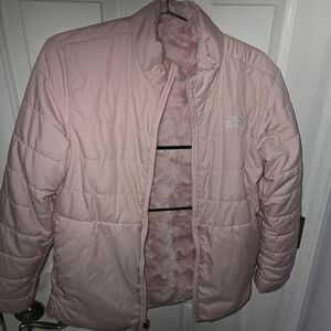 The North Face Women's Blush Pink Insulated Puffer Jacket